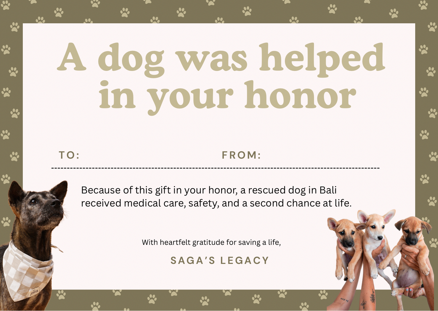 Gift a donation